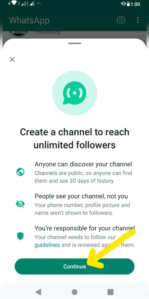 whatsapp channel banane ka tarika